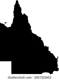 Vector Southern Territory - Australia map illustration. An isolated illustration of Southern Territory - Australia map.