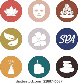 Vector of the spa elements