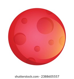 Vector space elements including planets.