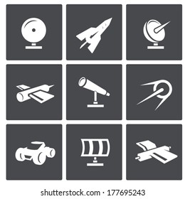 Vector Space Icons set