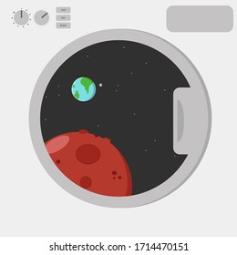 Vector space and planets inside washing machine