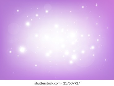 Vector space purple background illustration - Vector abstract purple shiny background template