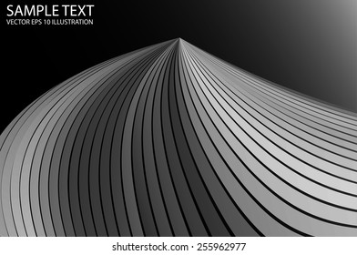 Vector space shape abstract background illustration  -  Vector silver background illustration template