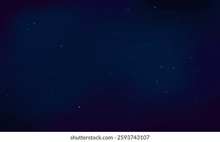 Vector Space Stars PNG. Glowing Universe Stars on Transparent Background. Starry Night Sky with Constellations and Galaxy Elements. Vector Illustration.