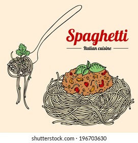 vector spaghetti