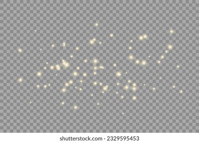 Vector sparkle dust png magical light effect falling star trail. Pixie glitter