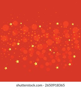 Vector sparkles on a transparent background. Christmas light effect. Sparkling magical dust particles.The dust sparks and golden stars shine with special light