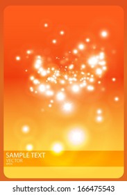 Vector sparkling   background illustration  design template  - Vector Christmas  design background illustration
