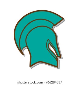 vector Spartan Helmet  sticker