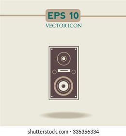 Vector speaker icon.