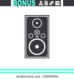 Vector speaker icon.