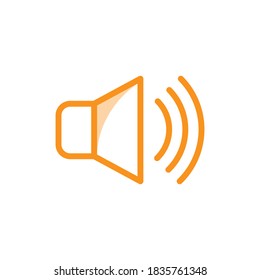 Vector, speaker icon design template