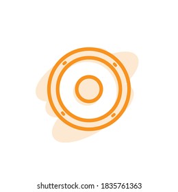 Vector, speaker icon design template