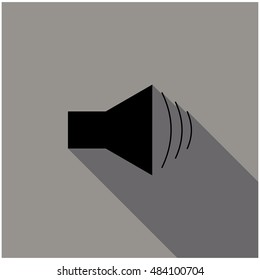 vector speaker icon one