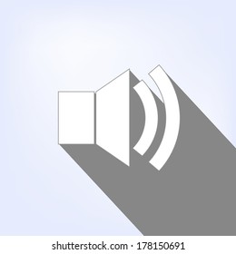 Vector Speaker volume sound icon