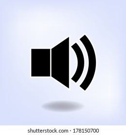 Vector Speaker volume sound icon