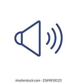 Vector speaker waves vector illustration design.