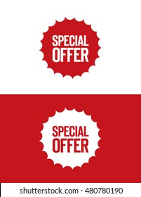 Vector Special Offer Burst