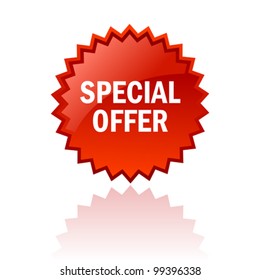 Vector special offer icon