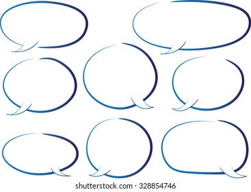 vector speech bubble