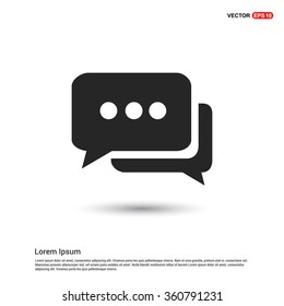 Vector Speech Bubble icon