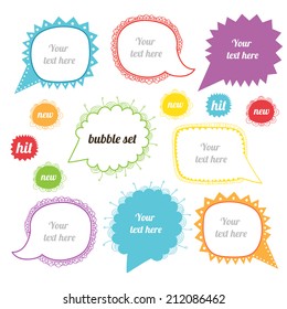 Vector speech Bubbles