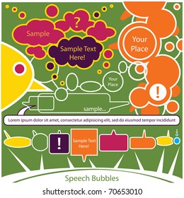Vector Speech Bubbles