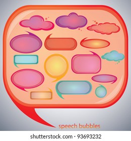 Vector Speech Bubbles