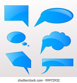 Vector Speech bubbles