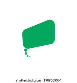 Vector speech bubbles in flat design