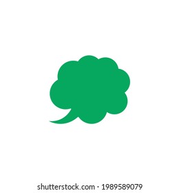 Vector speech bubbles in flat design