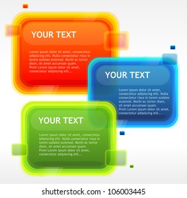 Vector speech templates for text