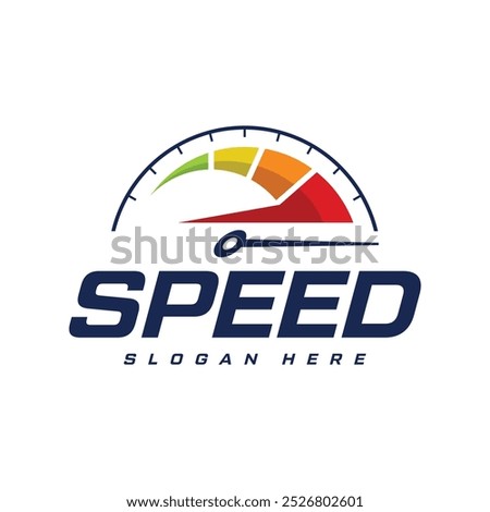 VECTOR SPEED RPM LOGO TEMPLATE