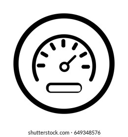 Vector speedometer Icon