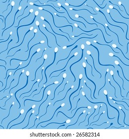 vector spermatozoon seamless