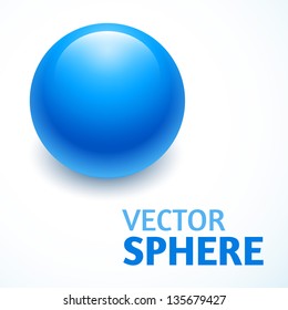 vector sphere abstract with text