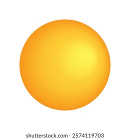 Vector sphere with gradients for for game, icon, package design, logo, mobile, ui, web, education. 3D ball on a white background. Spherical shape illustration