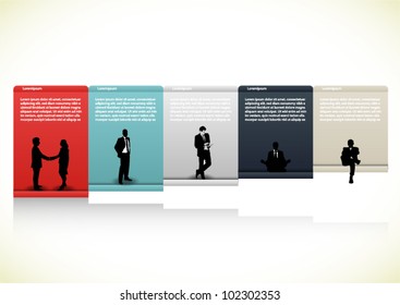 Vector sphere presentation, vector illustration