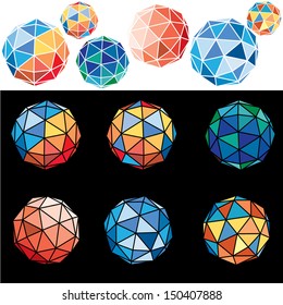 Vector Spheres Set Stock Vector (Royalty Free) 150407888 | Shutterstock