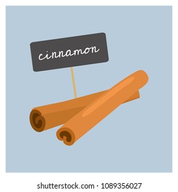 Vector Spice - Cinnamon Sticks