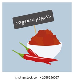 Vector Spice - Ground Cayenne Pepper