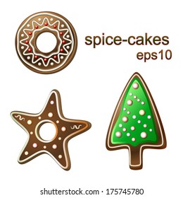 Vector spice-cakes