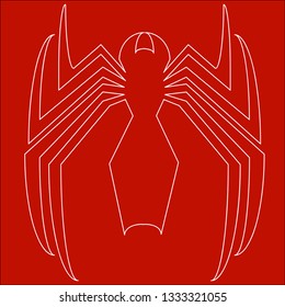 vector spider character