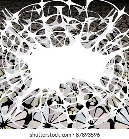 Vector spider web