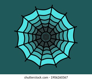 21,422 Blue spider web background Images, Stock Photos & Vectors ...