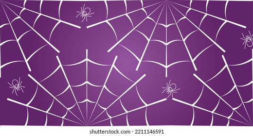 Vector Spider's web,Cobweb for Halloween design.Vector illustration.