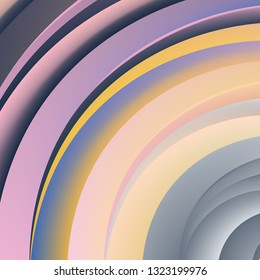 Vector spiral background design, abstract graphic illustration, art swirl pattern