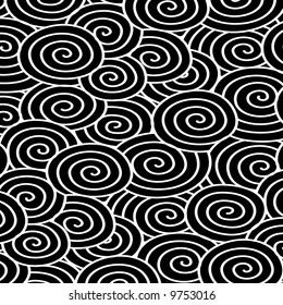 vector spiral background pattern- jpeg also available