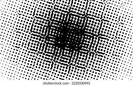 vector spiral gradient halftone dots background pop