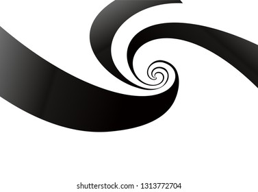 vector spiral graphic design